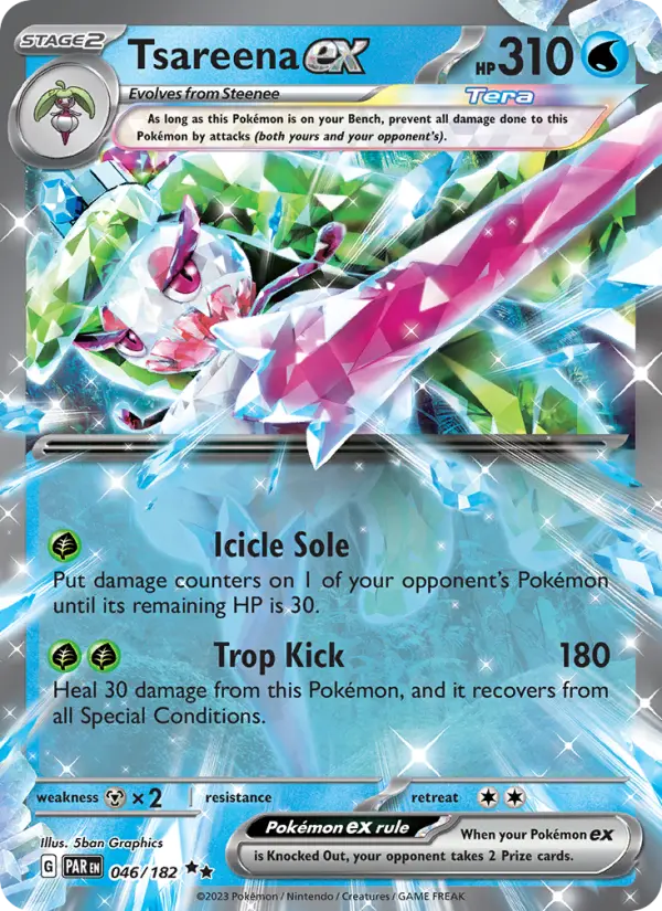 Tsareena ex 46 Paradox Rift Pokesingles