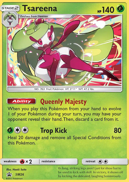 Tsareena SM26 SM Black Star Promos Pokesingles