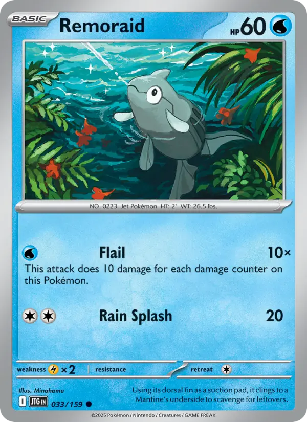 Remoraid 33 Journey Together Pokesingles