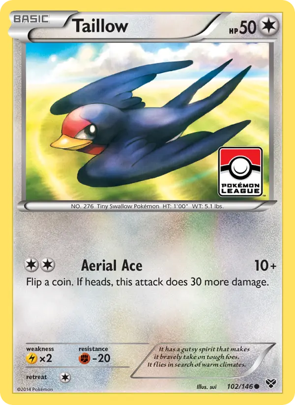Taillow 102 XY Pokesingles