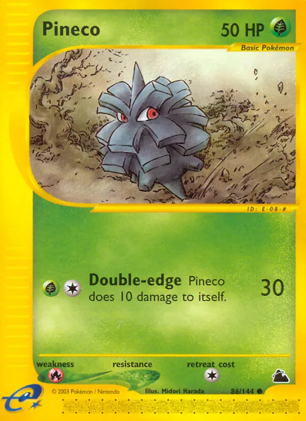 Pineco 86 Skyridge Pokesingles