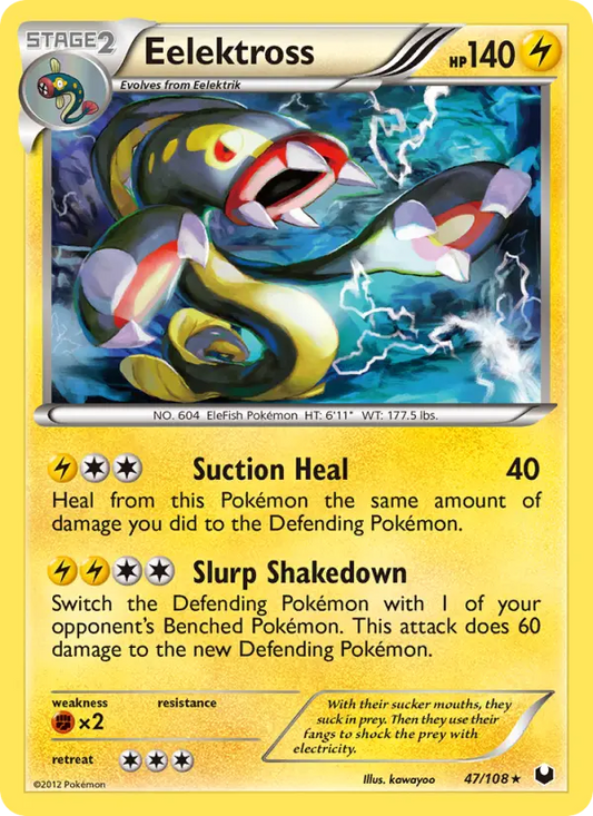 Eelektross 47 Dark Explorers Pokesingles