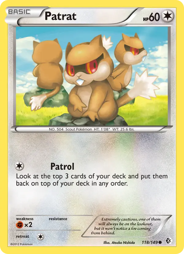Patrat 118 Boundaries Crossed Pokesingles