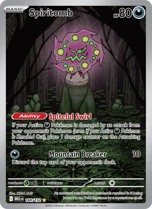 Spiritomb 148 Mega Evolution Pokesingles