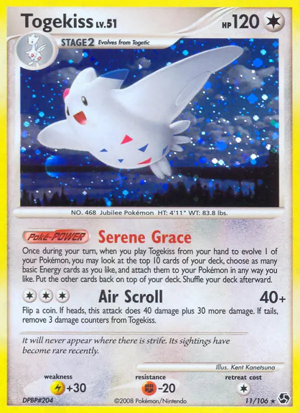Togekiss 11 Great Encounters Pokesingles