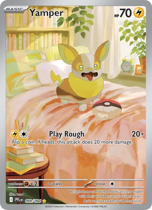 Yamper 99 Phantasmal Flames Pokesingles