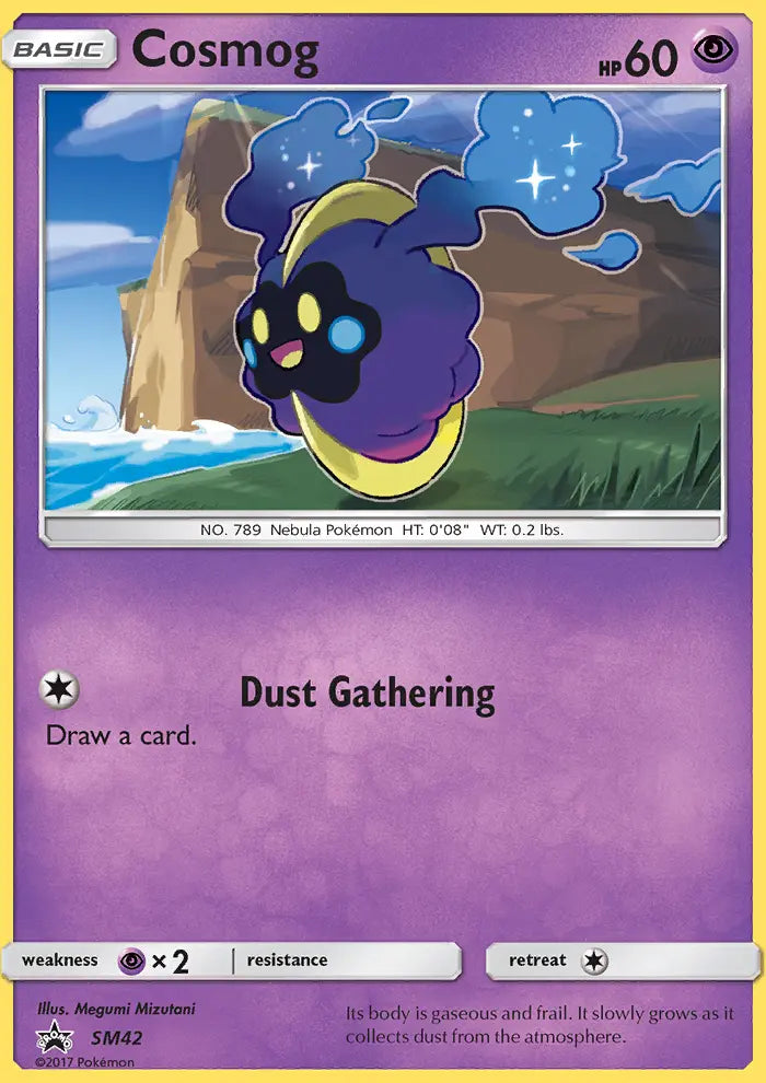 Cosmog SM42 SM Black Star Promos Pokesingles