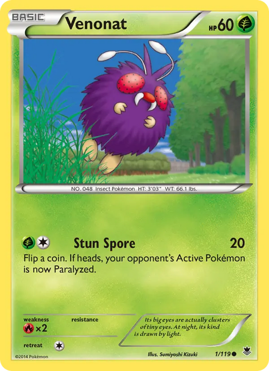 Venonat 1 Phantom Forces Pokesingles