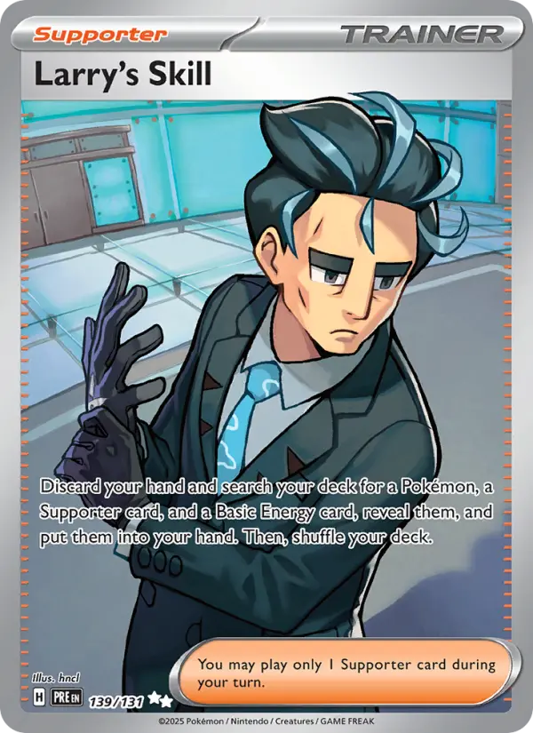 Larry's Skill 139 Prismatic Evolutions Pokesingles