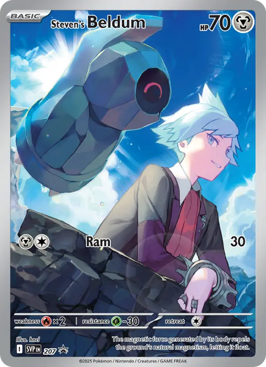Steven's Beldum 207 SVP Black Star Promos Pokesingles