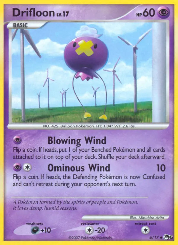 Drifloon 6 POP Series 6 Pokesingles