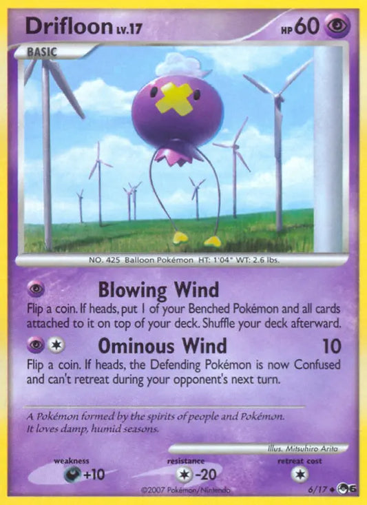 Drifloon 6 POP Series 6 Pokesingles