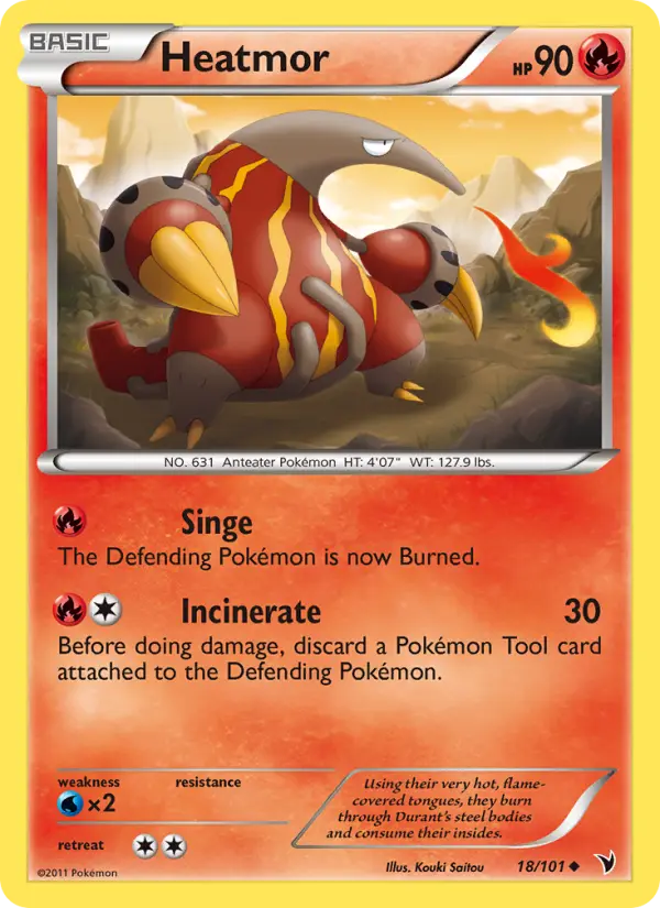 Heatmor 18 Noble Victories Pokesingles