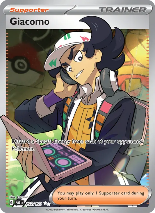 Giacomo 252 Paldea Evolved Pokesingles