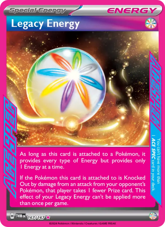 Legacy Energy 167 Twilight Masquerade Pokesingles