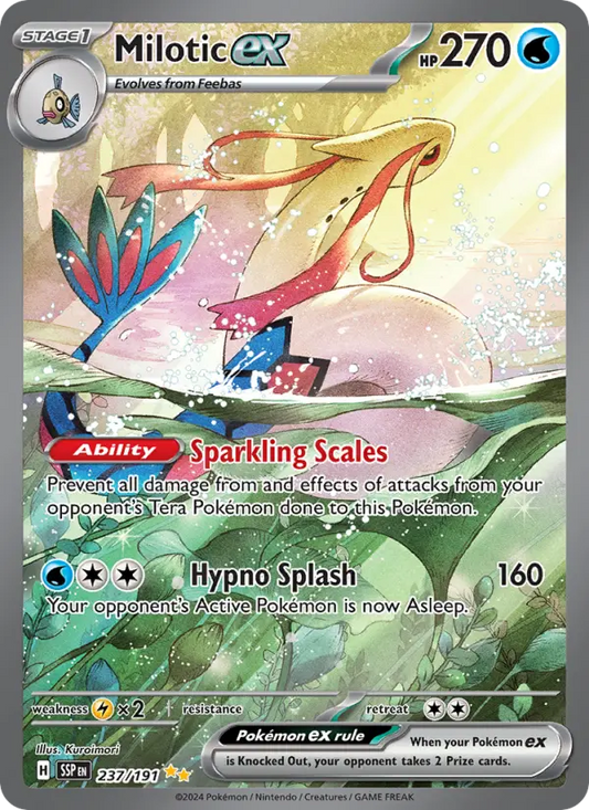 Milotic ex 237 Surging Sparks Pokesingles