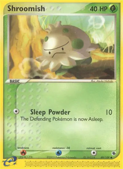 Shroomish 69 Ruby & Sapphire Pokesingles