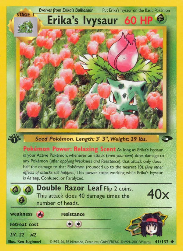 Erika's Ivysaur 41 Gym Challenge Pokesingles