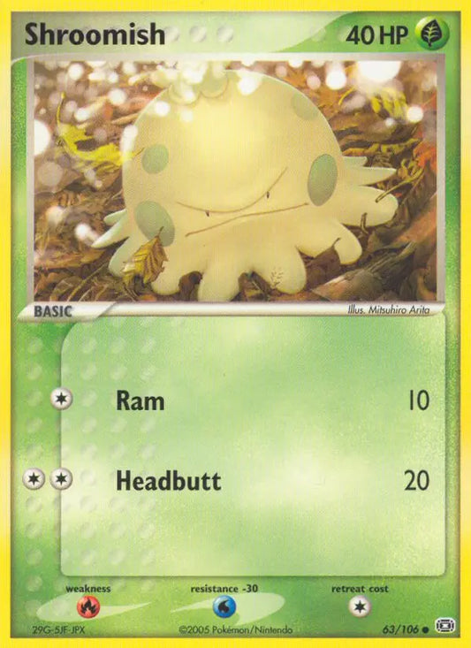 Shroomish 63 Emerald Pokesingles