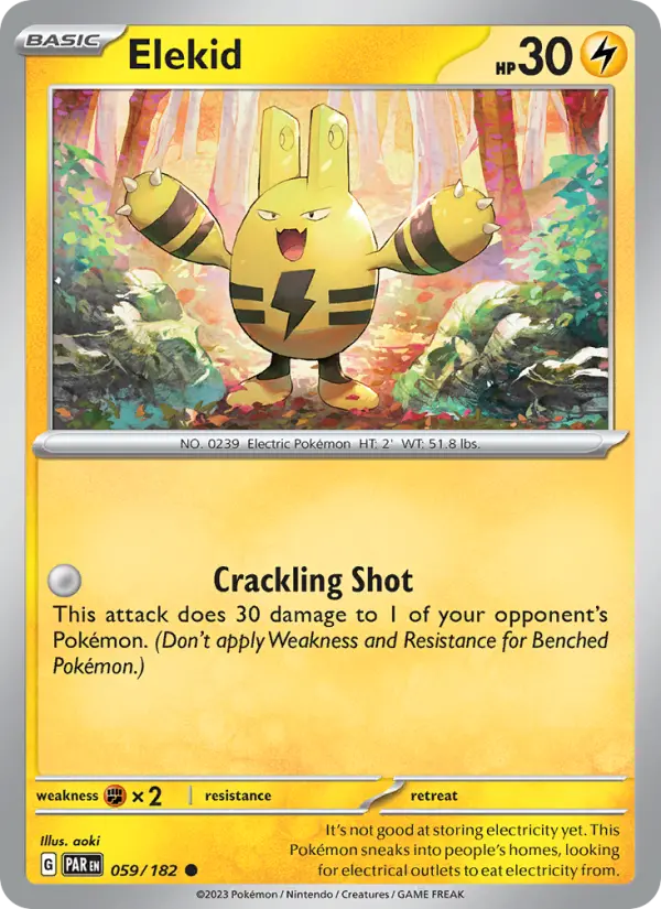 Elekid 59 Paradox Rift Pokesingles