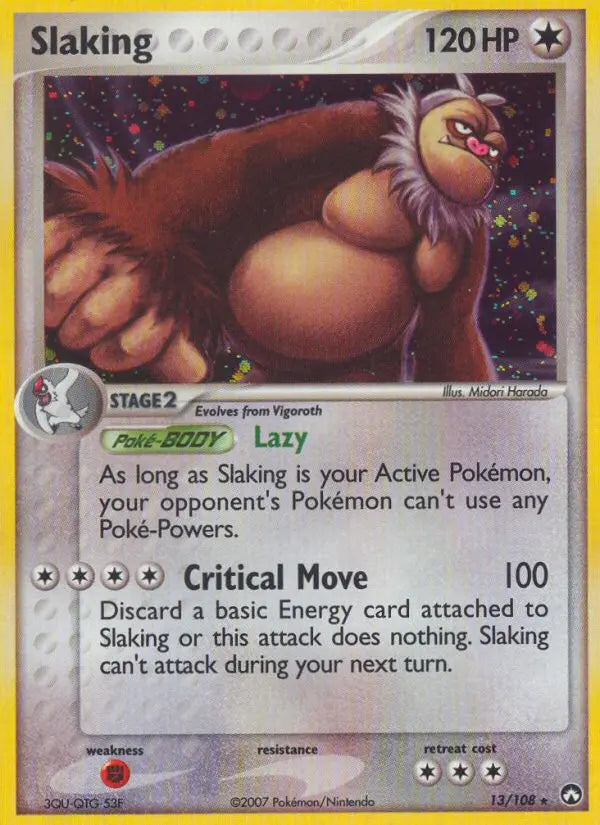 Slaking 13 Power Keepers Pokesingles