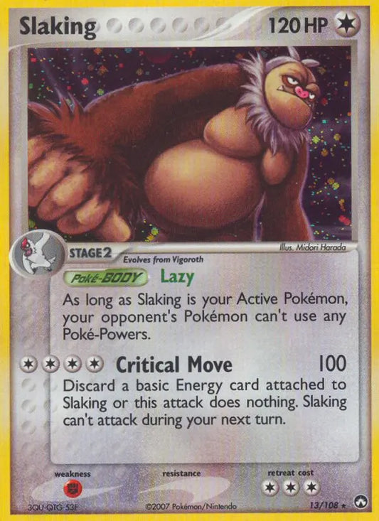 Slaking 13 Power Keepers Pokesingles