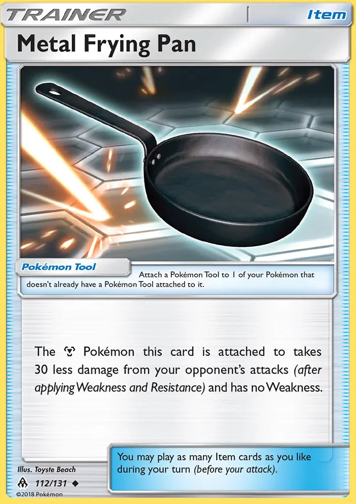 Metal Frying Pan 112 Forbidden Light Pokesingles