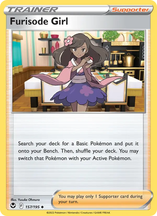 Furisode Girl 157 Silver Tempest Pokesingles