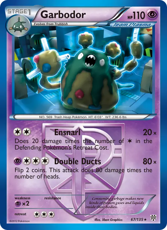 Garbodor 67 Plasma Storm Pokesingles