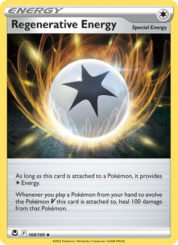 Regenerative Energy 168 Silver Tempest Pokesingles