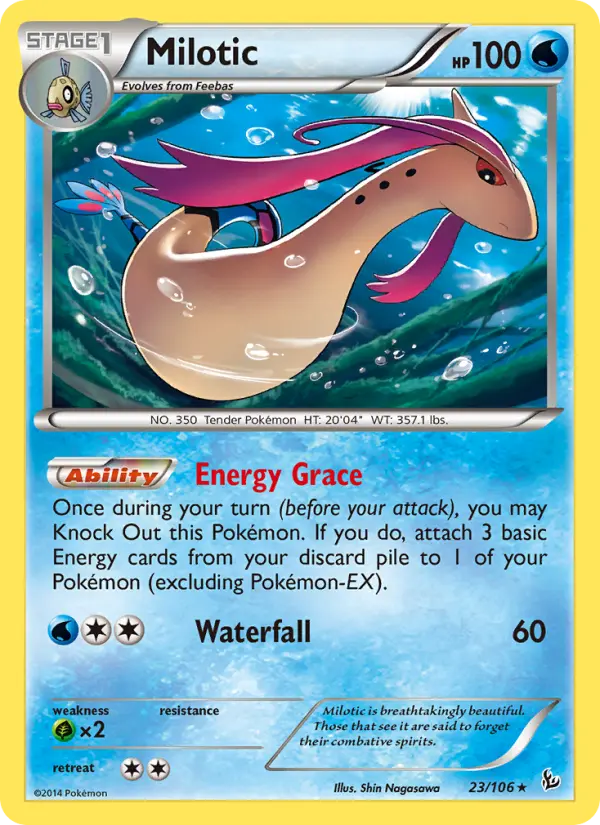Milotic 23 Flashfire Pokesingles
