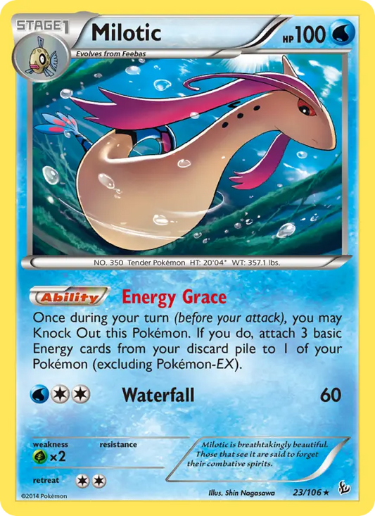 Milotic 23 Flashfire Pokesingles