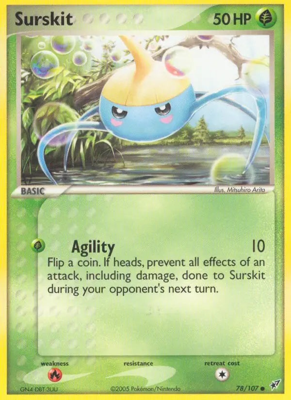 Surskit 78 Deoxys Pokesingles