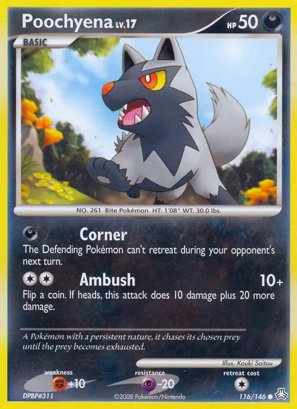 Poochyena 116 Legends Awakened Pokesingles