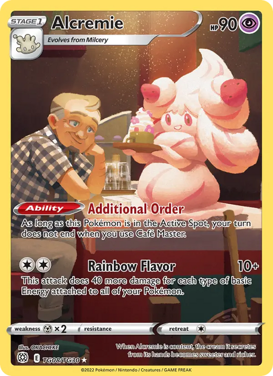 Alcremie TG08 Brilliant Stars Pokesingles