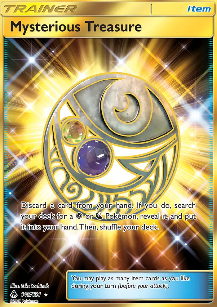 Mysterious Treasure 145 Forbidden Light Pokesingles