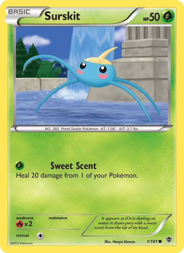 Surskit 1 Plasma Blast Pokesingles