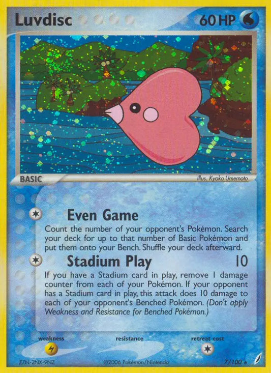 Luvdisc 7 Crystal Guardians Pokesingles