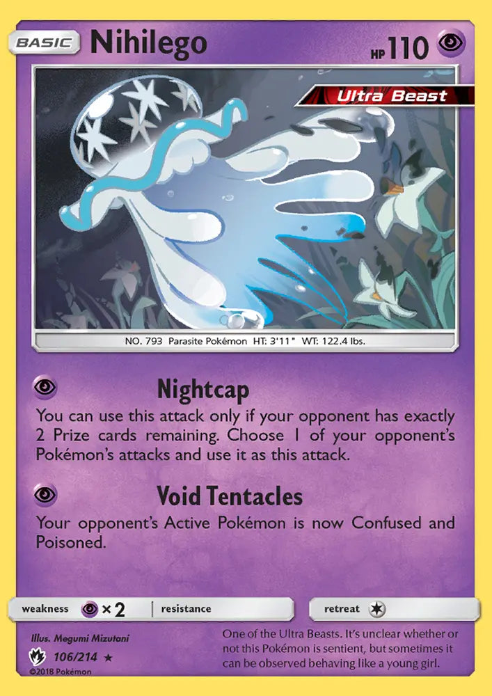 Nihilego 106 Lost Thunder Pokesingles