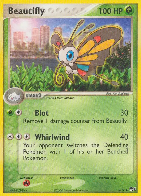 Beautifly 6 POP Series 1 Pokesingles