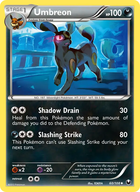 Umbreon 60 Dark Explorers Pokesingles