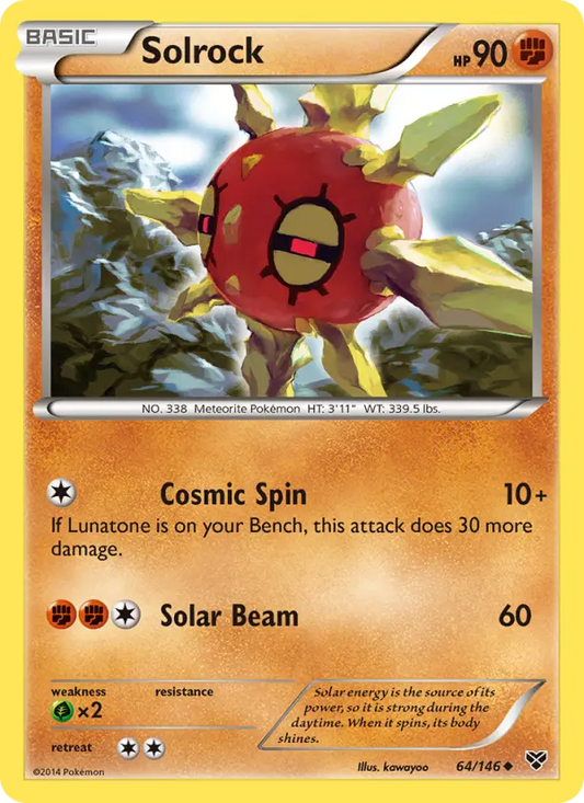 Solrock 64 XY Pokesingles