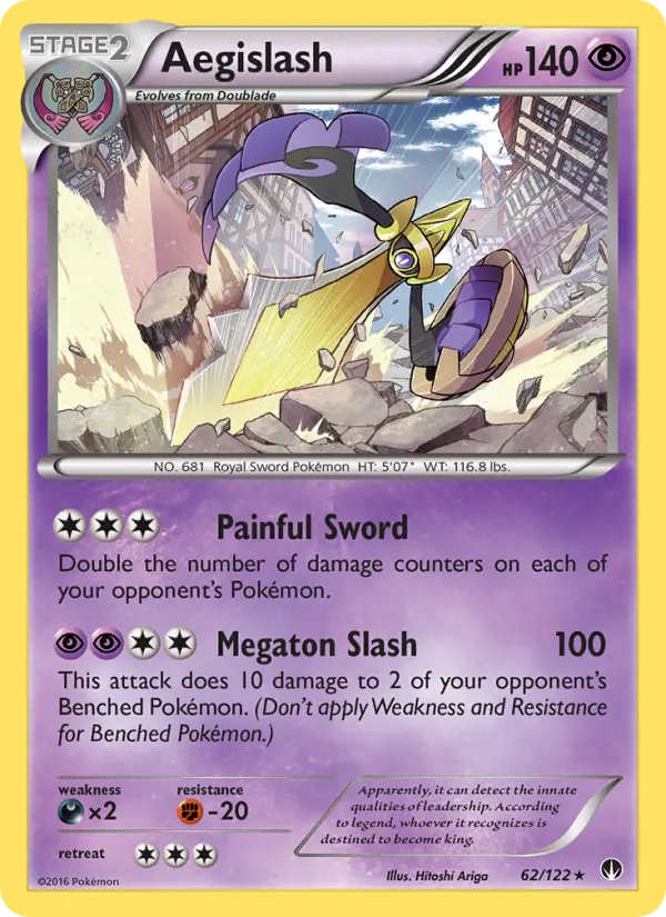 Aegislash 62 BREAKpoint Pokesingles