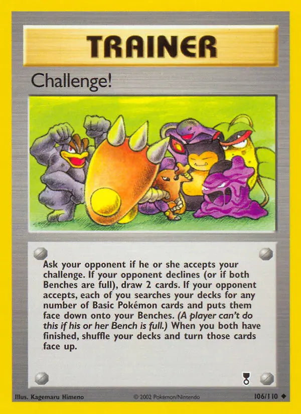 Challenge! 106 Legendary Collection Pokesingles