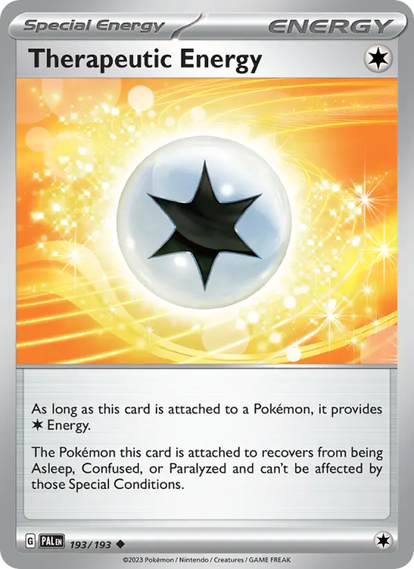 Therapeutic Energy 193 Paldea Evolved Pokesingles