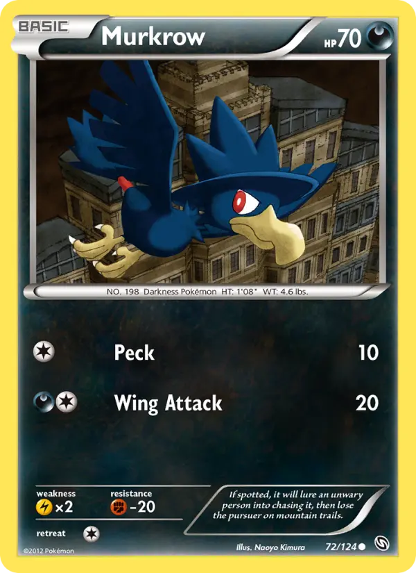 Murkrow 72 Dragons Exalted Pokesingles