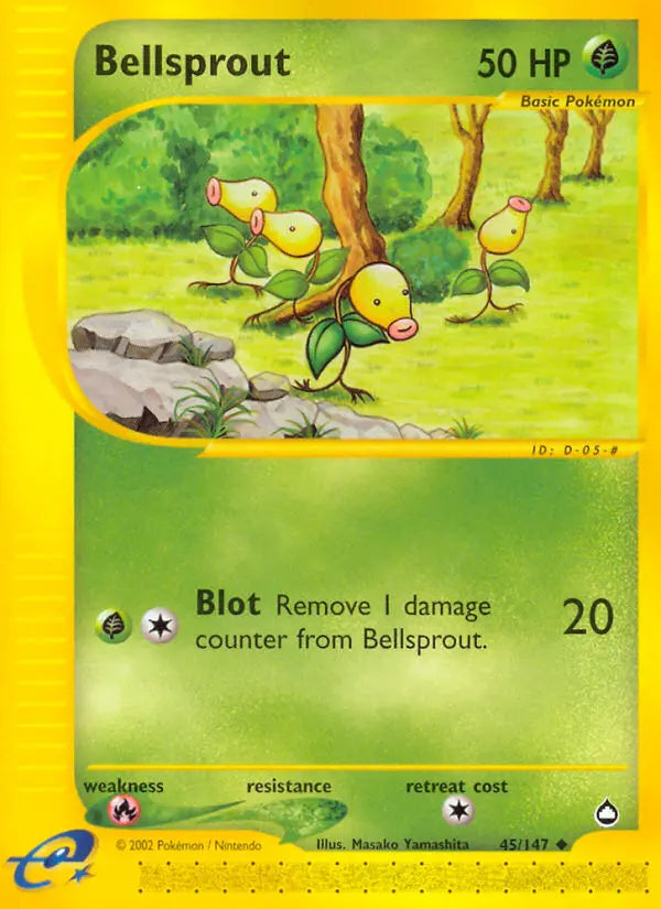 Bellsprout 45 Aquapolis Pokesingles