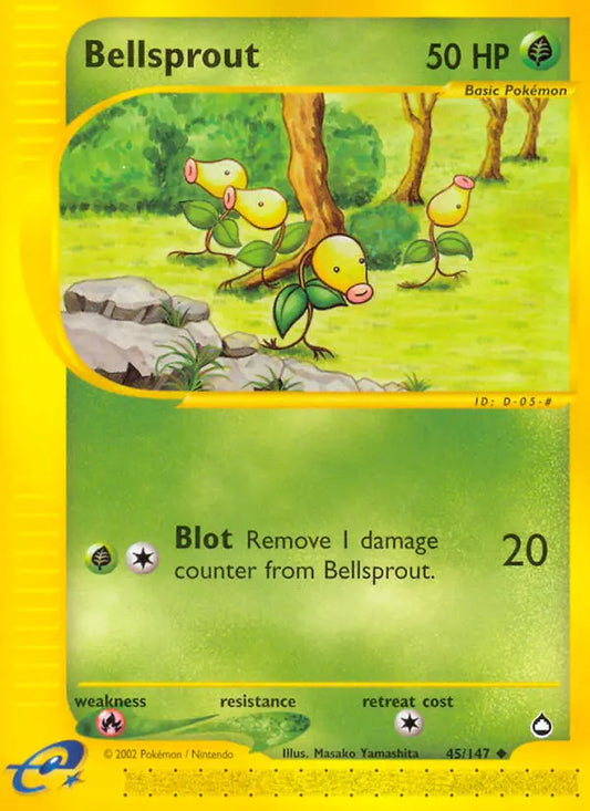Bellsprout 45 Aquapolis Pokesingles