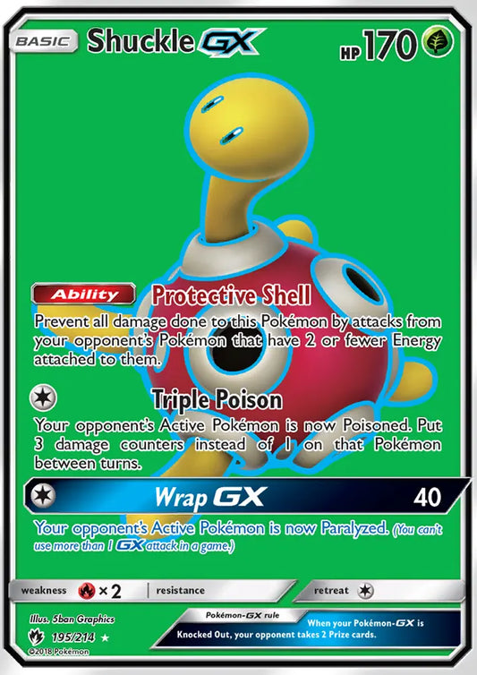 Shuckle GX 195 Lost Thunder Pokesingles