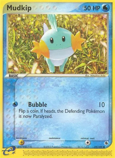Mudkip 59 Ruby & Sapphire Pokesingles